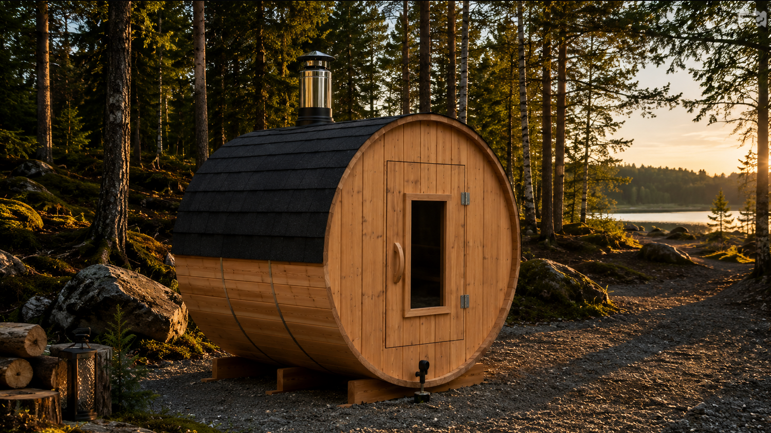 BARREL SAUNA KITS