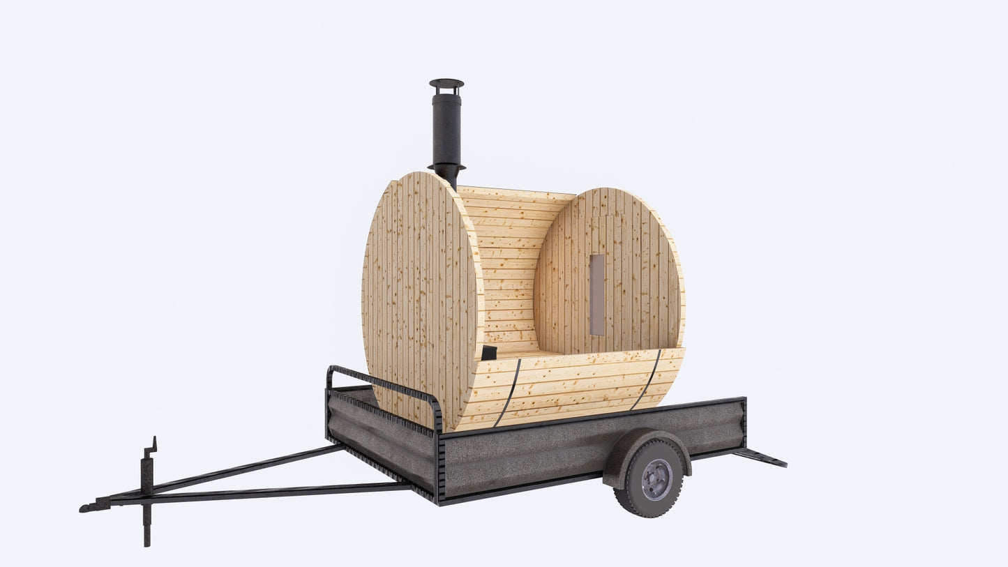 6X6 Barrel  2-4 Person Rental