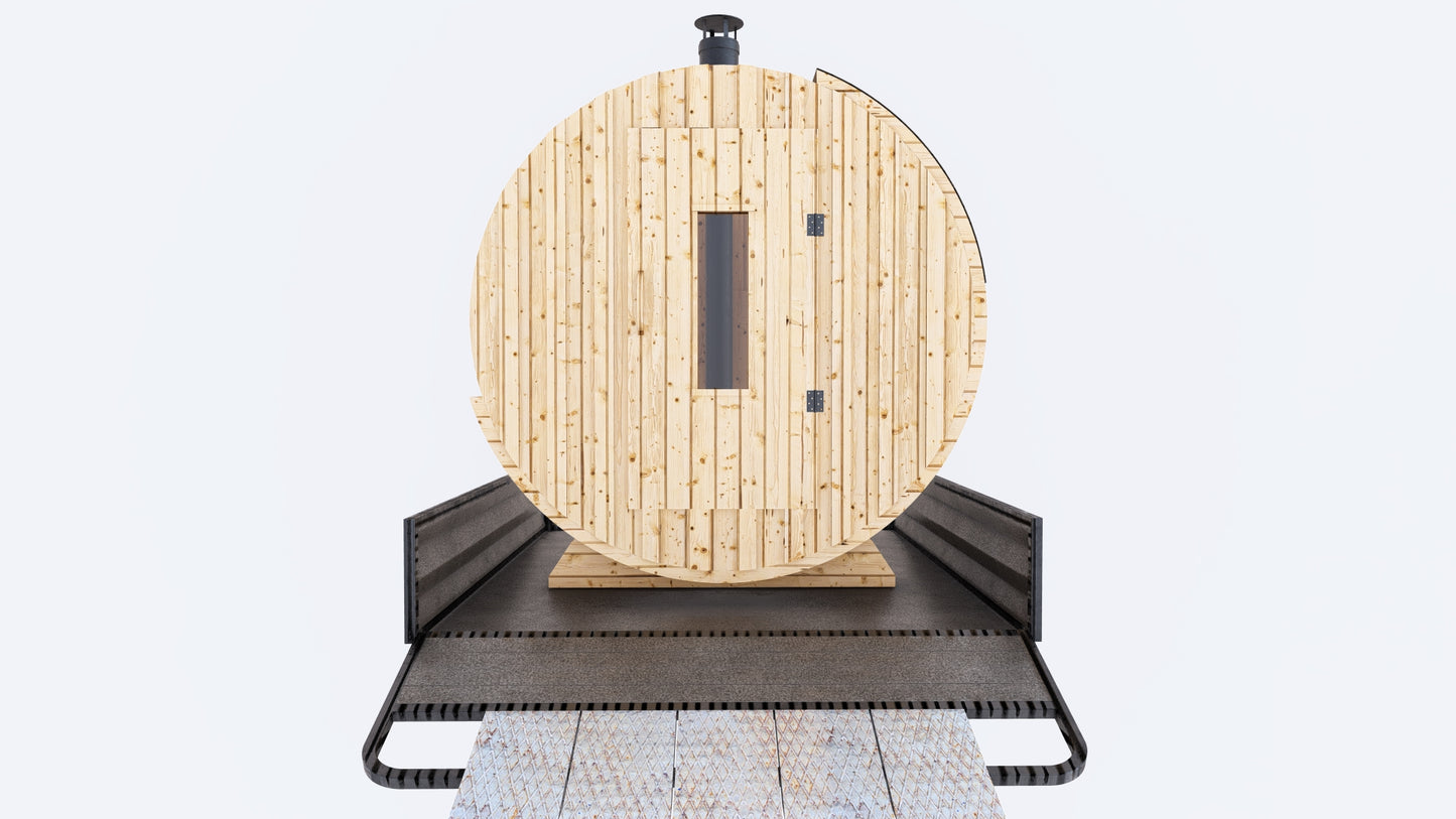 6X6 Barrel  2-4 Person Rental