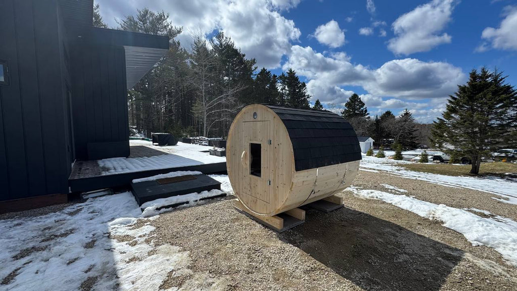 Barrel Sauna 6X6 - 2 - 4 person