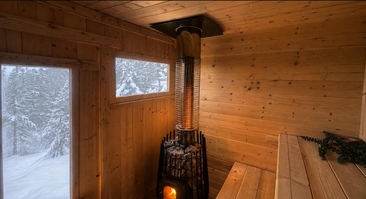 4 to 5 person - The Nordic Retreat 6X6 - Cube Sauna