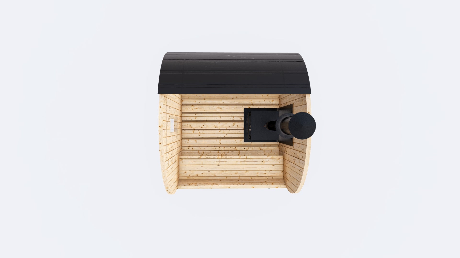 Barrel Sauna 6X6 - 2 - 4 person