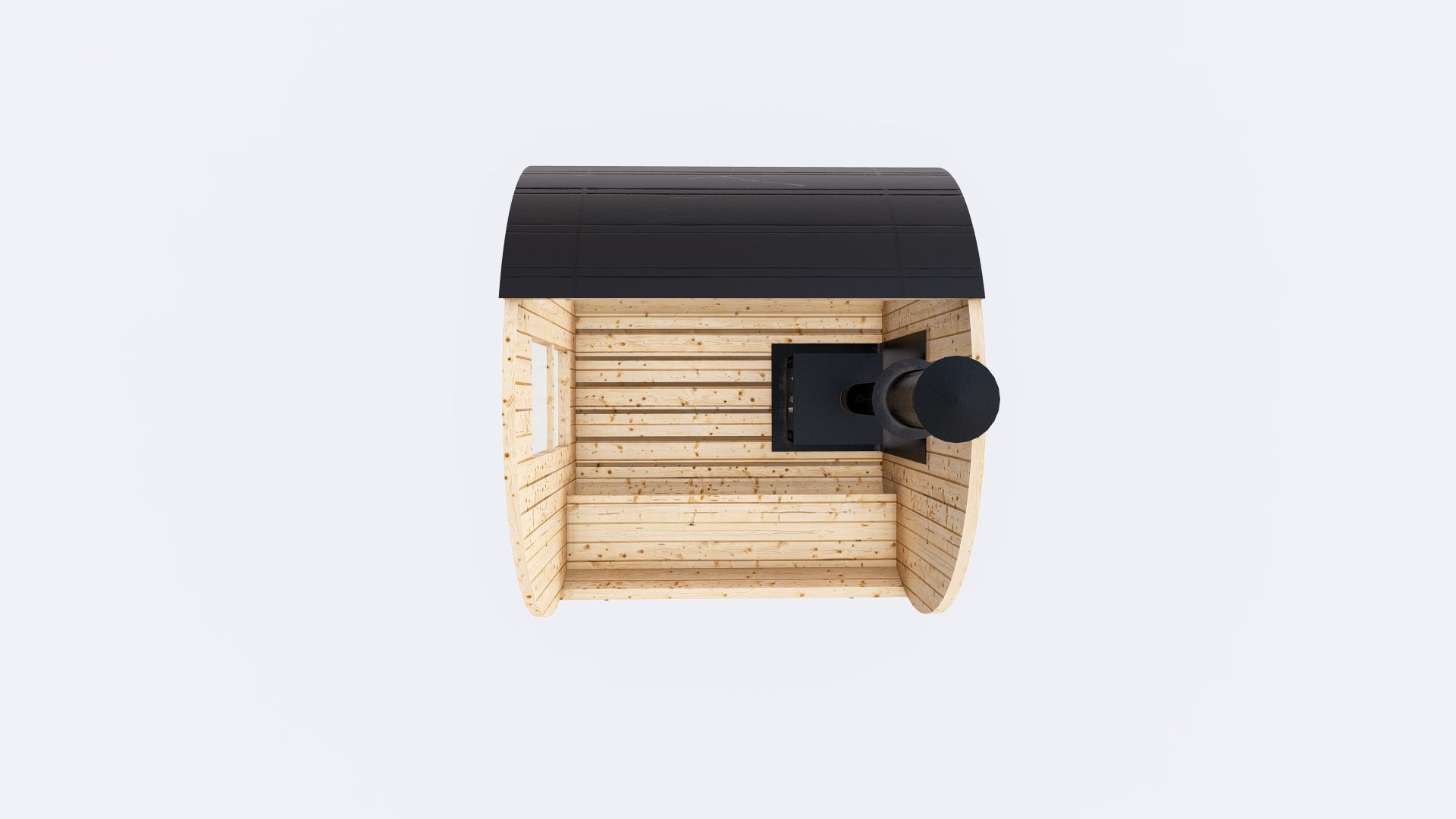 Barrel Sauna 6X6 - 2 - 4 person