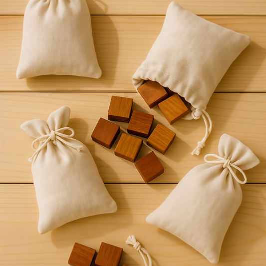 Premium Western Red Cedar Blocks 🌲  (Shower, Shoes, Closet & Dryer)