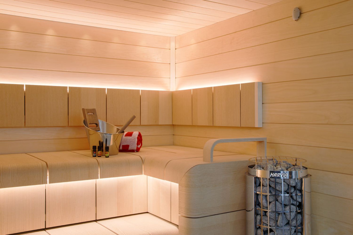 Harvia Cilindro Half PC80E – 8.0 kW Sauna Heater