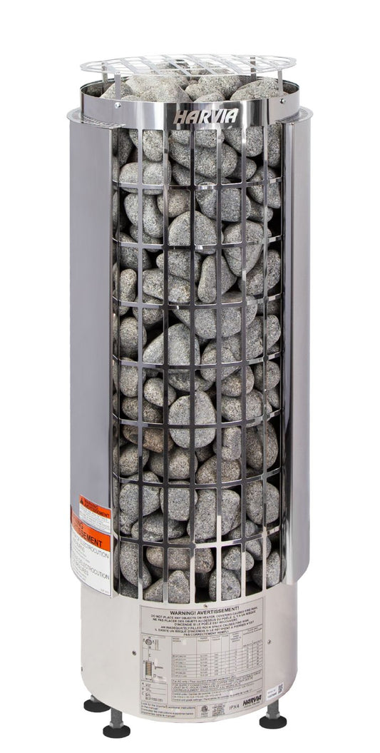 Harvia Cilindro Half PC80E – 8.0 kW Sauna Heater