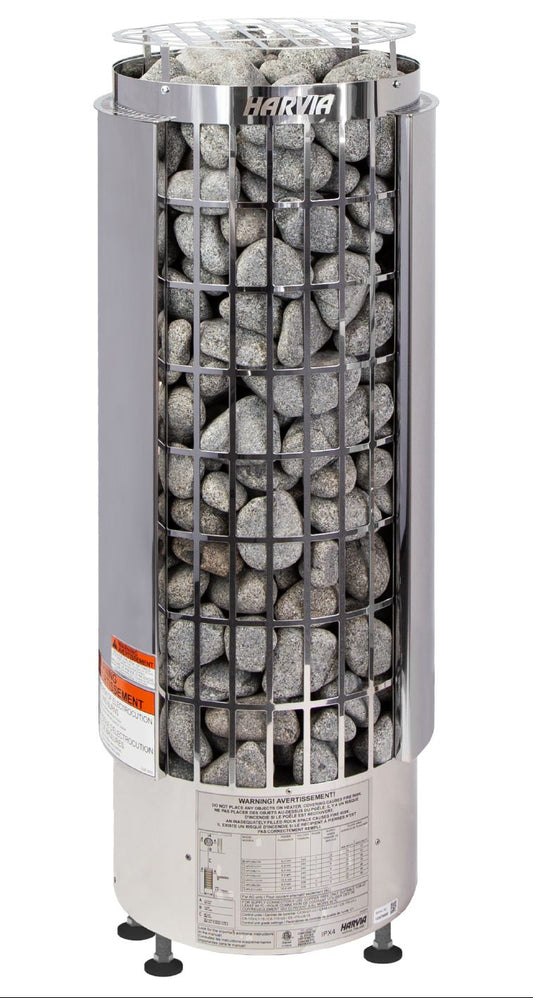 Harvia Cilindro Half PC80E – 8.0 kW Sauna Heater
