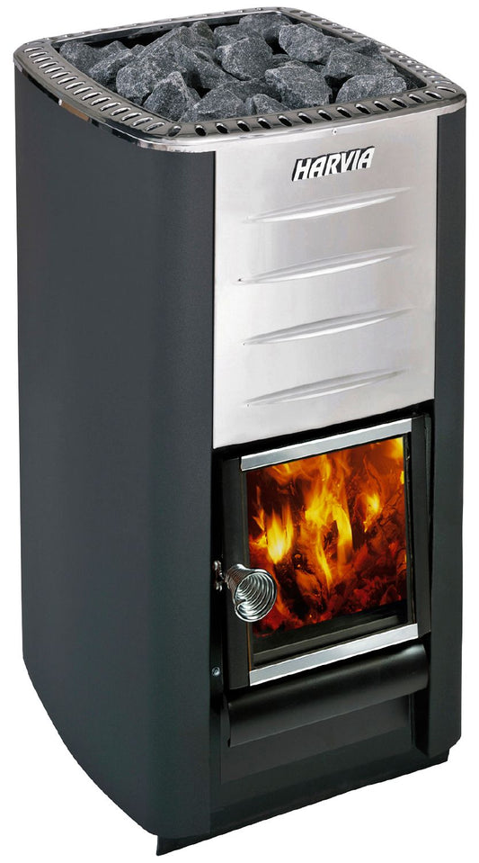 Wood burning heater Harvia M3 black