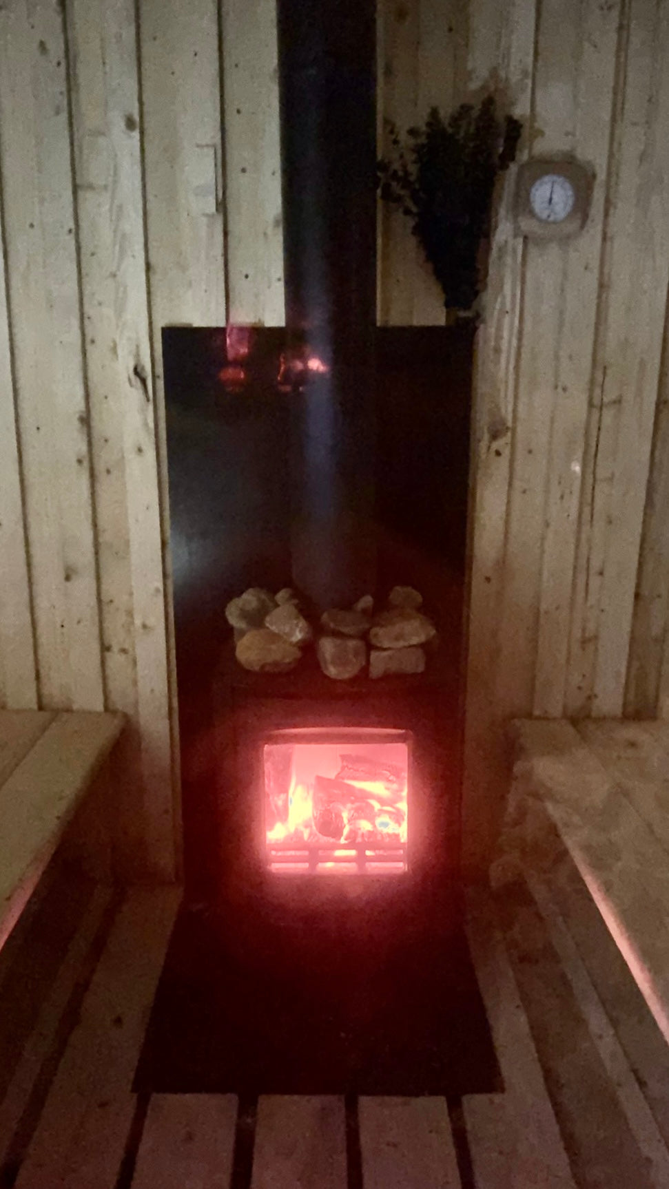 Barrel Sauna 7x8 With Porch