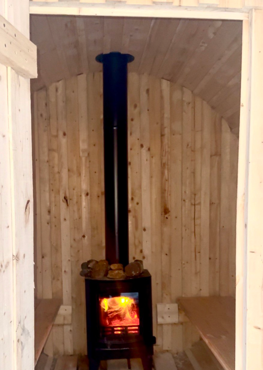 Nordic Classic Wood sauna stove heater.