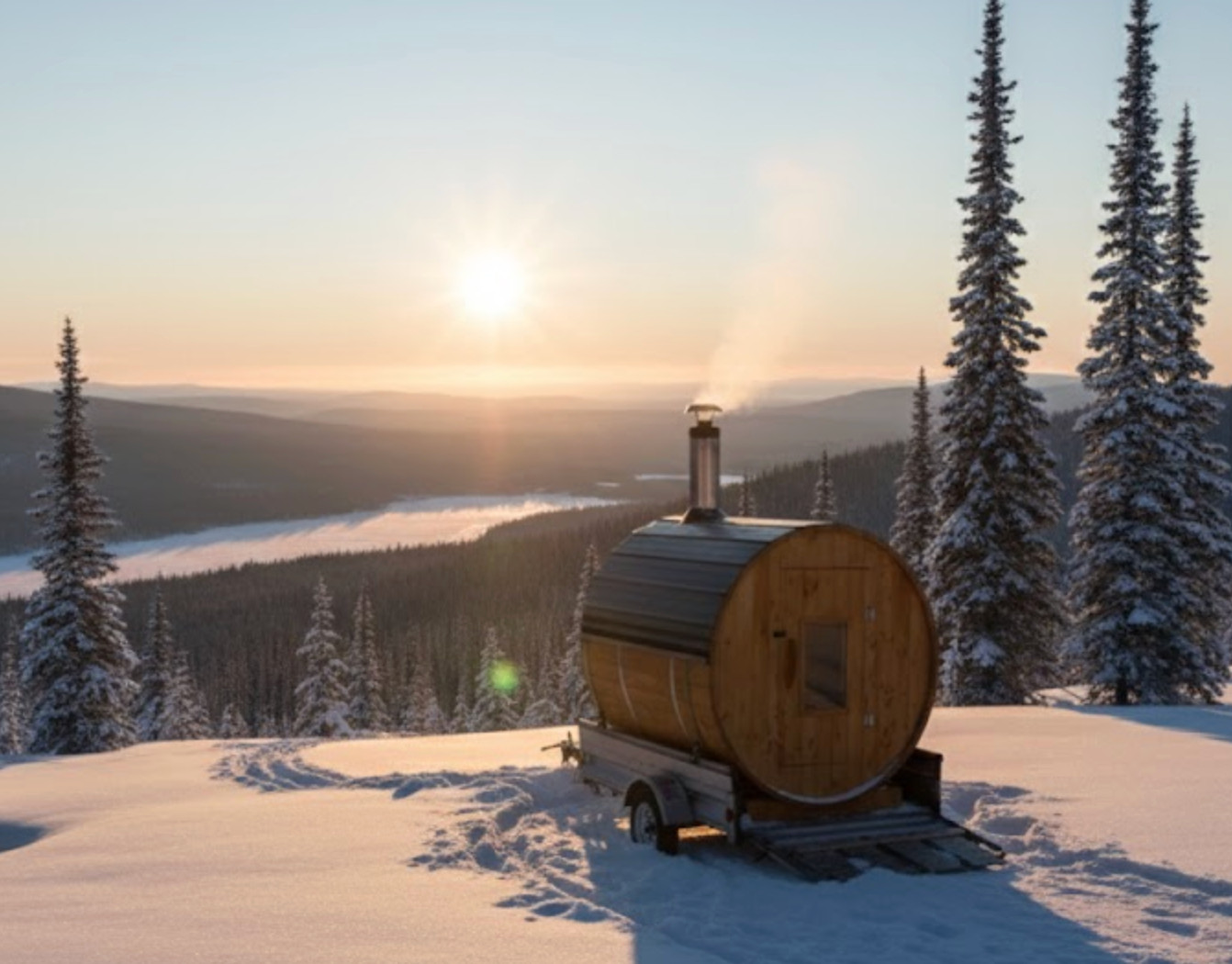 6X6 Barrel  2-4 Person Rental