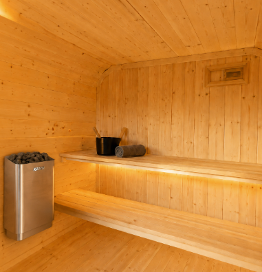 4 to 5 person - The Nordic Retreat 6X6 - Cube Sauna