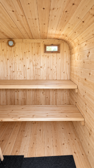 4 to 5 person - The Nordic Retreat 6X6 - Cube Sauna