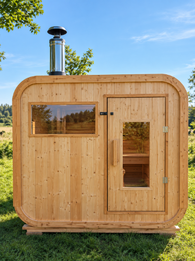 4 to 5 person - The Nordic Retreat 6X6 - Cube Sauna