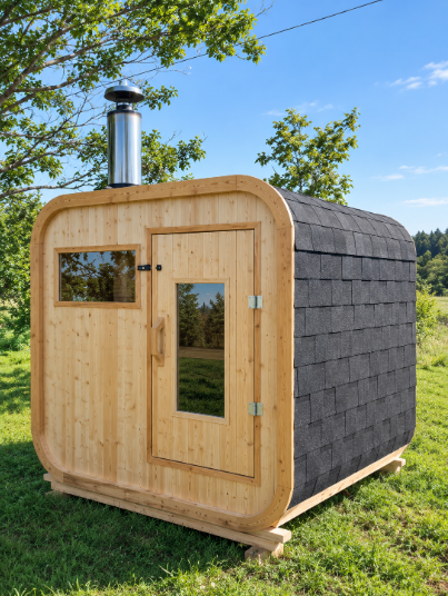 4 to 5 person - The Nordic Retreat 6X6 - Cube Sauna