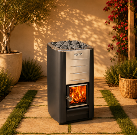 Wood burning heater Harvia M3 black