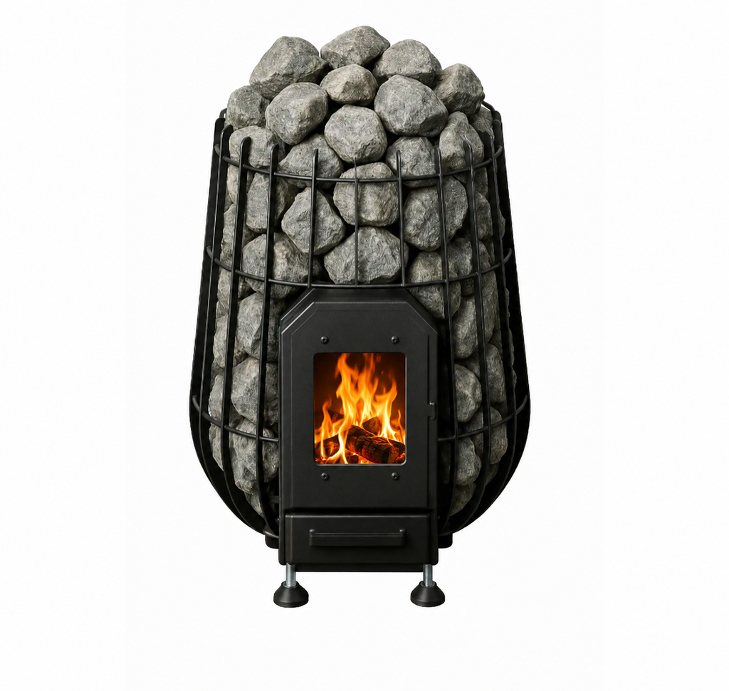 VULKAN Pro - 15 kW Wood Burning Sauna Stove