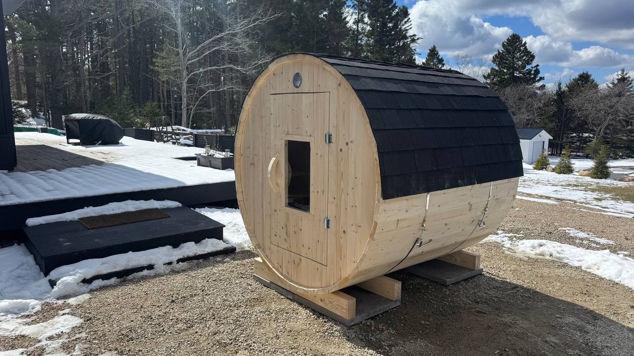 Barrel Sauna 6X6