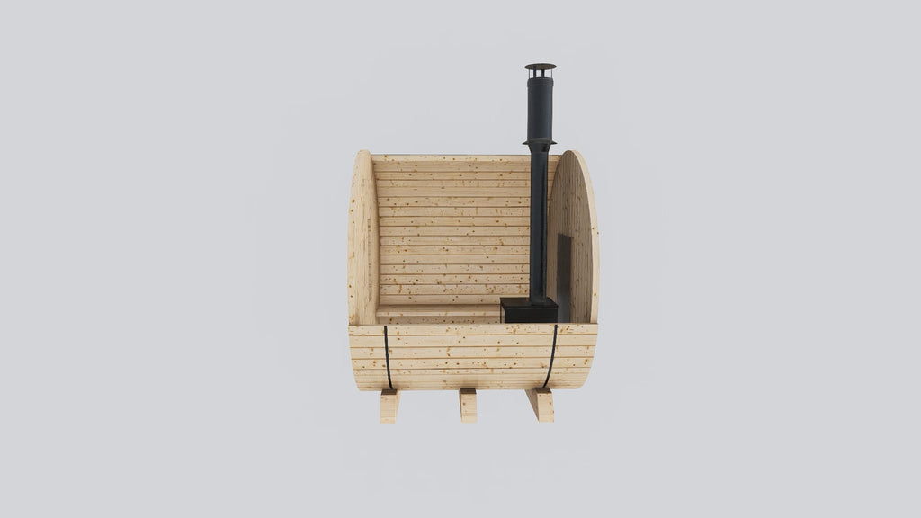 Barrel Sauna 6X6 - 2 - 4 person